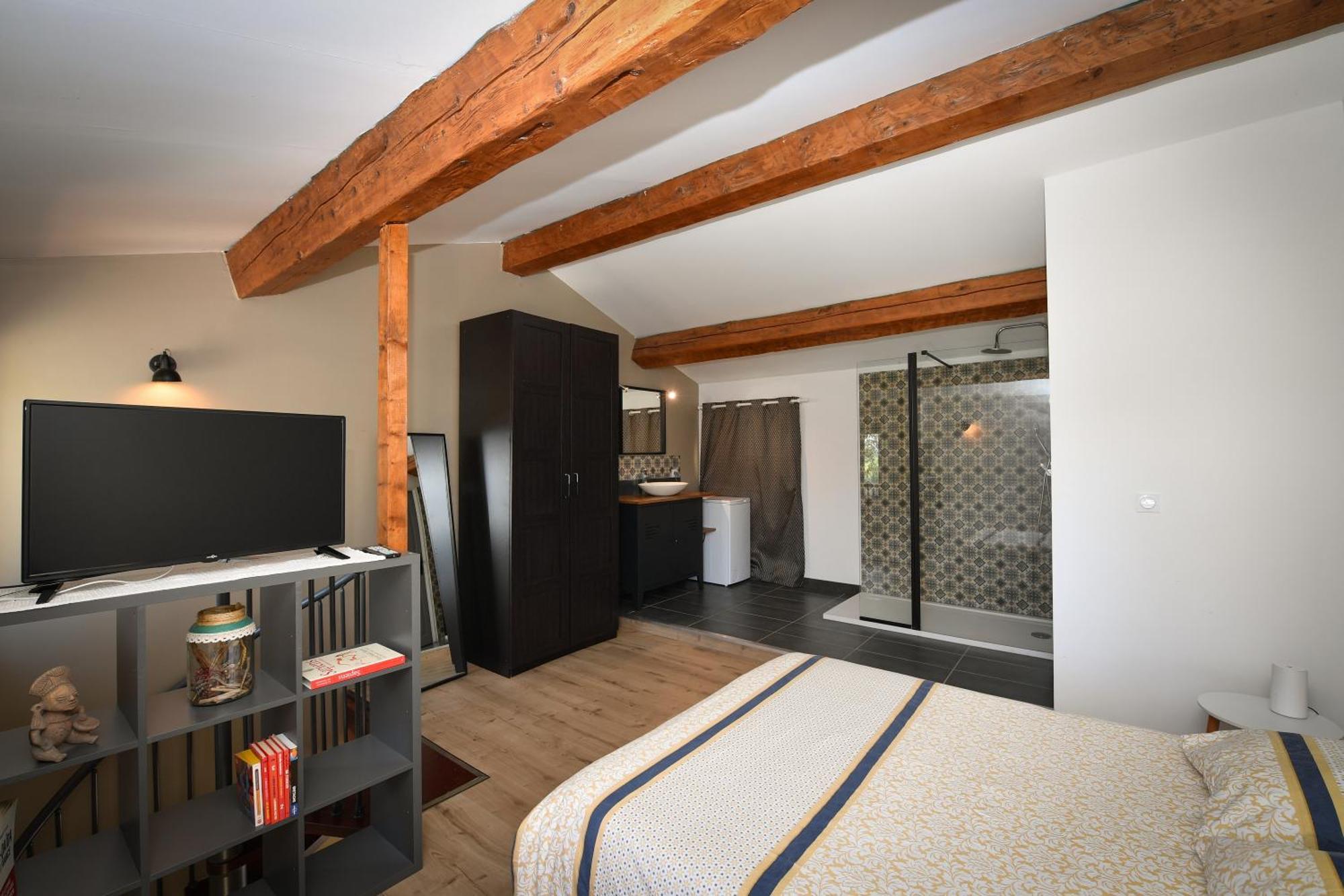 Les appartements du Mas Riols Saint-Cyprien  Chambre photo